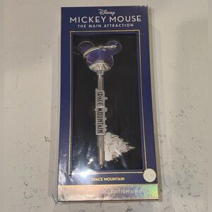 Disney Mickey Mouse Main Attraction Space Mountain Key 50th Series 1/12 Limited
